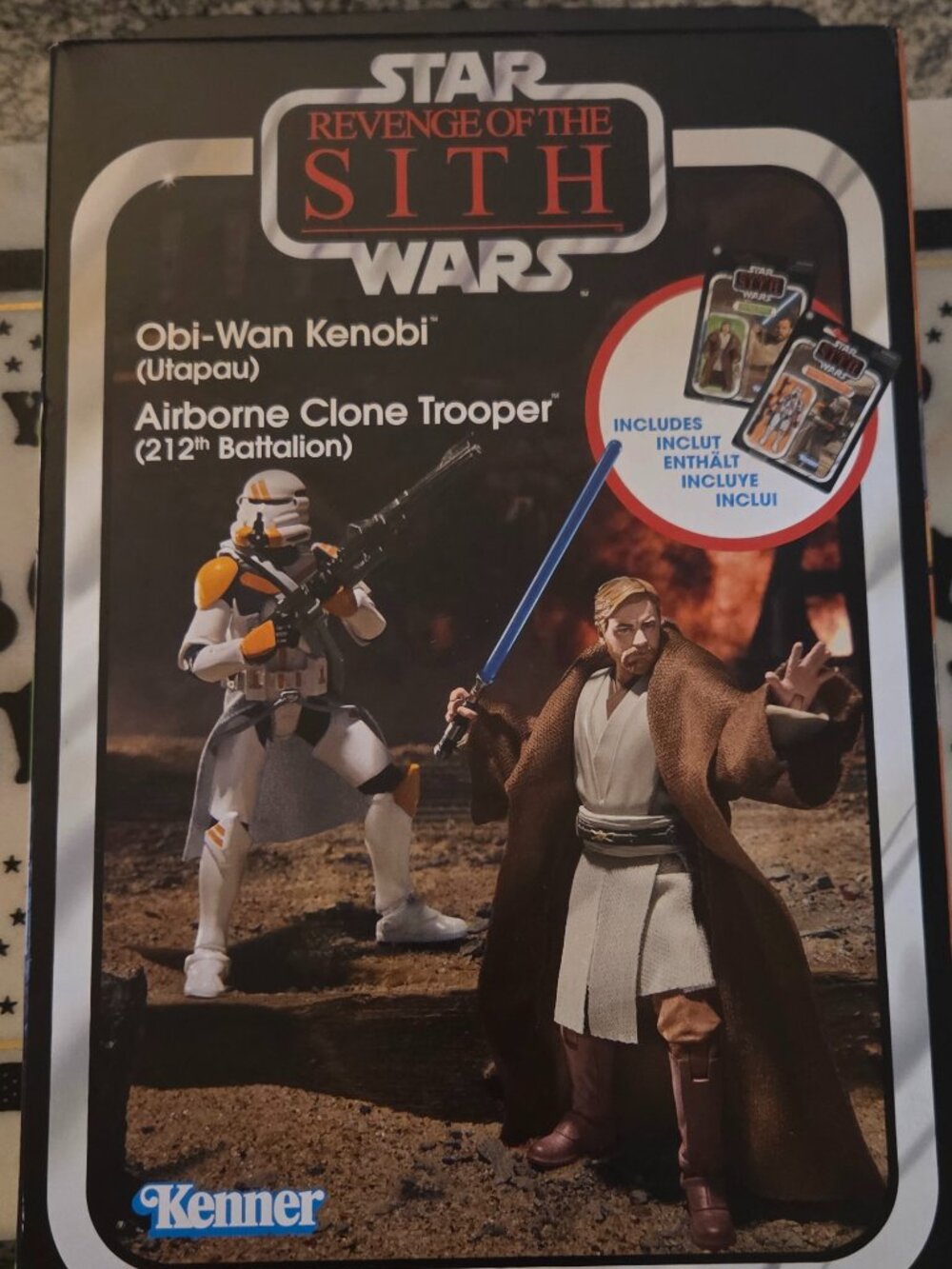 Star Wars Vintage Collection Obi-Wan Kenobi & Airborne Clone Trooper